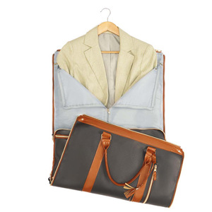 Lớn Carry-on người đàn ông của túi Du Lịch Mở rộng cán vải thô dây kéo đóng cửa PU Giày khoang phù hợp với may tàu sân bay Duffel xe đẩy - Product Image 6