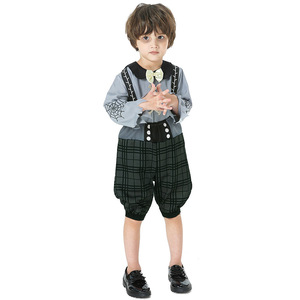 XJ PLAYFUL <strong>GHOST</strong> - Jovial <strong>Ghost</strong> <strong>Spider</strong> Fairy Trickster Party Braided Pants Zombie <strong>Costume</strong> Boy - Product Image 2