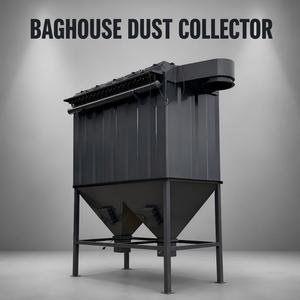 Système de dépoussiérage industriel automatique à grand volume d'air pour l'industrie sidérurgique, filtre à sacs à jet pulsé - Product Image 2
