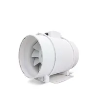 12 Zoll/315mm Silent Plastic Grow Zelt Abluft ventilator 2 Geschwindigkeiten Inline-Kanal ventilator