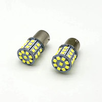 Nouveau PY21W P21/5W 1156 Ba15s 1157 Bay15d 7440 7443 33smd 3030 voiture LED ampoules clignotant 12V frein feux de stationnement arrière