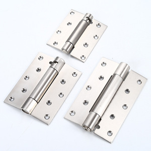 Hinged Stainless Steel Double-Opening <b>Spring</b>-Buffer Automatic Folding Swing-Open Wardrobe <b>Hinges</b> 180 Living Room Closet - Product Image 1