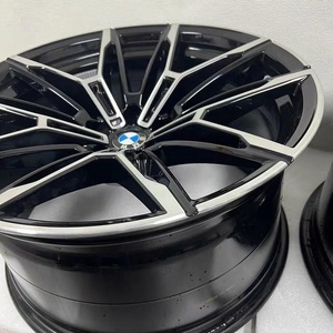 Trong kho 18-20 inch bóng đen gia công mặt hợp kim bánh xe 5x112 5x120 vành cho BMW m hiệu suất 3 4 5 Series X3 X5 - Product Image 5