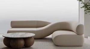 Divano moderno <span class=keywords><strong>di</strong></span> lusso in velluto Villa tessuto <span class=keywords><strong>arte</strong></span> divano doppio soggiorno Design divano personalizzabile mobili - Product Image 4