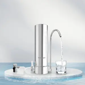Sistema di filtrazione dell'acqua da banco F7 è una scelta ideale per bere cucinare, pulire e pulire