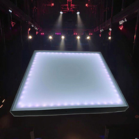 UNOXINE Digital LED Interaktive Tanzfläche Fliesen Weiß & Schwarz Pixel Sensor Panels für Hochzeits-und Club beleuchtung