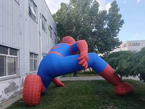 Globo de Spiderman inflable decoración fiesta temática modelo personaje héroe gigante personalizado - Product Image 3