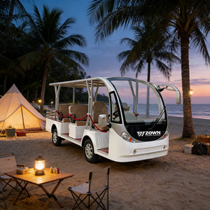 CE Approved 4 Wheel Mini Electric Sightseeing Bus 6-10 Seats Tourist <b>Buggy</b> Car for Urban Sightseeing - Product Image 1