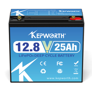 Batería de Fosfato de Hierro y Litio Lifepo4 Kepworth de 12v 20Ah 25Ah 30Ah a Bajo Precio, Más de 4000 Ciclos de Descarga Profunda, Almacenamiento de Energía Solar para el Hogar - Product Image 4