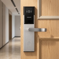 Entrega Puntual del Sistema de Cerradura Inteligente con Llave de Acero Inoxidable 304 T5577 para Hoteles |   Alarma de Bajo Voltaje con Bloqueo Mecánico por Llave