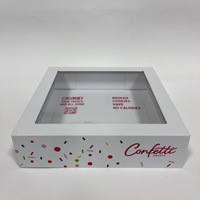 Boîte cadeau pliante extra-large personnalisée de luxe avec couvercle magnétique et poignée en ruban pour vêtements haut de gamme