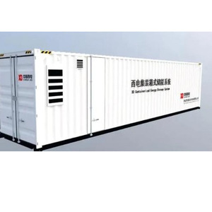 Système de stockage d'énergie conteneurisé Xidian, solution de stockage industrielle mobile en acier galvanisé de 20 pieds - Product Image 1