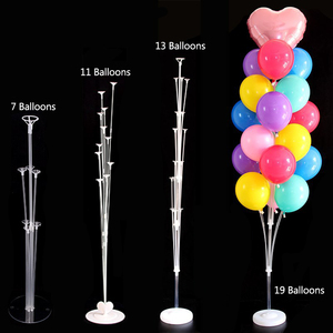 Birthday <strong>Decor</strong> Wedding Supplies 70CM/110CM 135CM/160CM <strong>Table</strong> <strong>Balloon</strong> Stand Clear <strong>Balloon</strong> Holder - Product Image 3