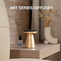 Diffuseur d'arômes sans eau à température constante, design haut de gamme, pierres volcaniques naturelles, diffuseur d'arômes anhydre
