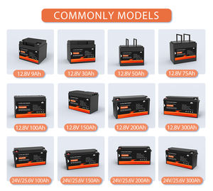 OEM Lifepo4バッテリー12v 24v 36v <span class=keywords><strong>48v</strong></span>ソーラーバッテリー100ah 200ah 280ah <span class=keywords><strong>9ah</strong></span>充電式リチウムイオンLifepo4バッテリー - Product Image 5