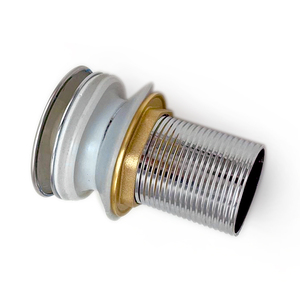 Thiết kế hiện đại pop-up bồn rửa cống Stopper chải Nickel nắp nhỏ tràn cho phòng tắm tàu Vanity bồn rửa bồn tắm pop-up - Product Image 3