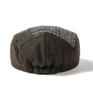 Casquettes de gavroche vintage en gros pour hommes âgés, style beret, de fabrication OEM - Product Image 3