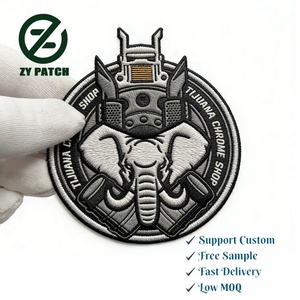 Fabricante <span class=keywords><strong>de</strong></span> Parches Bordados, Parches Termoadhesivos para <span class=keywords><strong>Ropa</strong></span>, Logotipos Personalizados, Insignias 2D y 3D, Parches Bordados para Coser o Planchar <span class=keywords><strong>en</strong></span> la <span class=keywords><strong>Ropa</strong></span> - Product Image 1