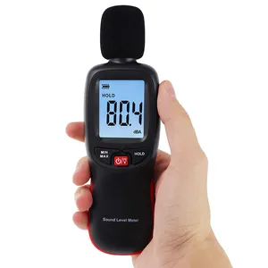 使いやすいLEDサウンドレベルメーター、値を記録できるポータブル超音波サウンドレベルメーター