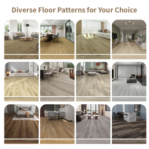 Oem ODM 100% không thấm nước hạt gỗ 4mm/5mm/6mm bấm vào giá cả hợp lý gạch nhựa PVC PISO de vinil SPC sàn nhựa bán buôn - Product Image 6