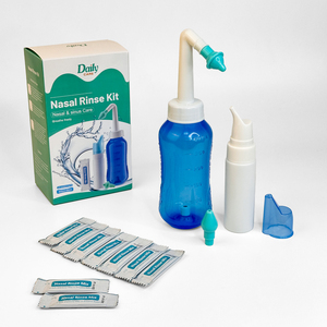 Soins quotidiens Traitement de la rhinite allergique Bouteille d'irrigation des sinus Lavage nasal Produit d'hygiène buccale polyvalent - Product Image 1