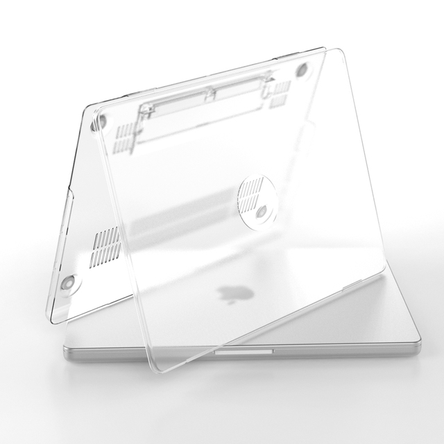Wholesale High Quality Clear Full Coverage 2 in 1 Case for MacBook PC Hard Shockproof Laptop Cover for MacBook Air Pro 13