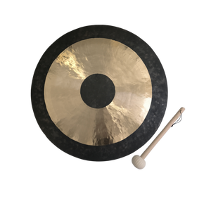 Accessoul <span class=keywords><strong>Gong</strong></span> Chao/chau Traditionnel 100% Fait Main Professionnel 60cm pour Guérison Sonore, Matériau Bronze B20, 5kg, Personnalisable - Product Image 3