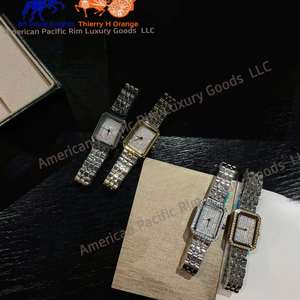 Reloj de Cuarzo con Diamantes para Mujer 2024, Resistente al Agua, Esfera Simple, Elegante, Nuevo, Versátil, de Moda, al por Mayor - Product Image 3