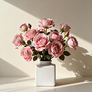 <span class=keywords><strong>Rosas</strong></span> Artificiales de Seda Color Rosa al por Mayor para Decoración de Bodas, San Valentín <span class=keywords><strong>y</strong></span> Fiestas, Decoraciones de Plantas Artificiales - Product Image 3