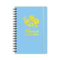 2025 cubierta dura A5 A6 A7 pegatinas papel Kit insertos Filofax alambre O Binder Happy Fitness diario y planificador para niños