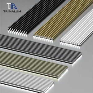 Ngoài trời trong nhà Hợp kim nhôm bước chống trượt cầu thang nosing cho gạch đá cẩm thạch sàn cạnh - Product Image 4