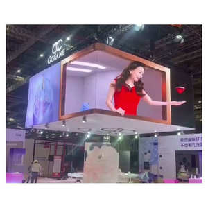 Открытый эффект невооруженным глазом P5 P6.67 P8 P10 реклама цифровая вывеска 3D светодиодный видео настенный дисплей - Product Image 2