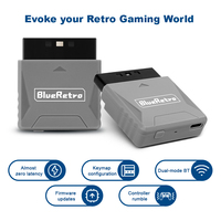 Adaptateur de manette Mini Blueretro pour PS1 PS One PS2 Compatible avec 8bitdo PS4 PS5 Xbox Series X Manette sans fil