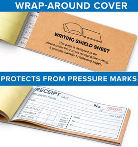Carnet de factures duplicata personnalisé, carnet de reçus d'argent et de <span class=keywords><strong>loyer</strong></span>, formulaires de commande de vente autocopiants A6 105x148, carnet de factures de réparation mobile - Product Image 4