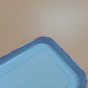 Caja Metálica con Diseño de Dibujos Animados, Popular en Fábricas Chinas, Caja de Lata Rosa para Bolígrafos - Product Image 4