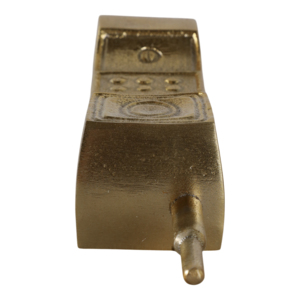 Figurina Decorativa a Forma di Telefono Cordless in Metallo per Casa, Ufficio, Scrivania, Bagno, Tavolino da Caffè - Decorazione Contemporanea e Originale - Product Image 6
