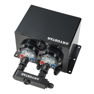 Kyostar 3L nhôm đua nhiên liệu tăng Tank Kit với đường sắt nhiên liệu cho 300 LPH bơm nhiên liệu cho động cơ xe - Product Image 4