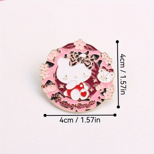 Trâm cài thời trang và đáng yêu với thiết kế hình <span class=keywords><strong>Hello</strong></span> <span class=keywords><strong>Kitty</strong></span> và hoa anh đào, hoàn hảo để mặc vào mùa xuân. - Product Image 4