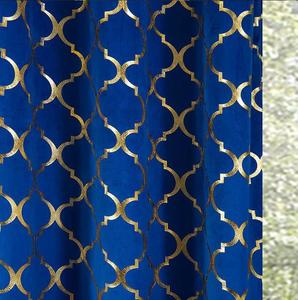 <span class=keywords><strong>Tende</strong></span> Personalizzate XinLan, Drappeggi di Lusso in Morbido Velluto con Stampa Dorata <span class=keywords><strong>per</strong></span> <span class=keywords><strong>Camera</strong></span> da Letto - Product Image 5