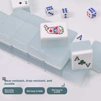 Langzi Luxury 54 Cartes à Jouer Carrées Durables 63*88mm Jeux de Poker Boîte Personnalisée Impression Logo Personnalisé CMYK 4 Couleurs Offset