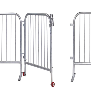 Yishuo temporaire piéton robuste contrôle des foules <span class=keywords><strong>barricade</strong></span> en acier barrières de contrôle des foules <span class=keywords><strong>barricade</strong></span> à emboîtement en métal - Product Image 3