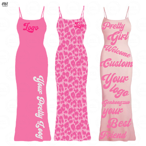 Abito <span class=keywords><strong>Leopardato</strong></span> Y2K 2025 per Donna, <span class=keywords><strong>Vestito</strong></span> Casual da Lounge, Abito <span class=keywords><strong>Lungo</strong></span> con Spalline Sottili e Logo Personalizzato, <span class=keywords><strong>Vestito</strong></span> Aderente Maxi con Stampa Ghepardo - Product Image 1