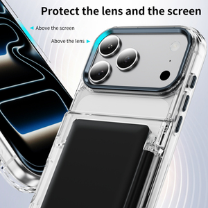 Funda Protectora para <span class=keywords><strong>iPhone</strong></span> 18 <span class=keywords><strong>Pro</strong></span> Max 17 16 con Bloqueo RFID, Ranura para Tarjetas, Soporte, Resistente a Impactos y Caídas - Product Image 5