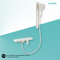 Système de douche thermostatique de luxe pour appartement intelligent, ensemble mitigeur céramique eau froide et chaude, parfaits pour cabines de douche à jet de pluie doux