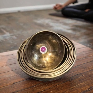 Cuencos de Metal de Cuarzo de 25 cm, Modelo Luna Llena, para Sanación, Meditación y Baño de Sonido - Product Image 6