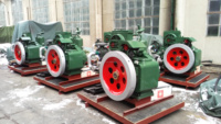 Dynamischer 300kW Erdgasmotor Modell T1190N Wassergekühlt 24V DC Elektrostart 30% Effizienz Gasgenerator