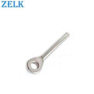 Gian Lận Phần Cứng Đánh Bóng Cao AISI304 316 Thép Không Gỉ Eye Swage Stud Terminal - Product Image 4