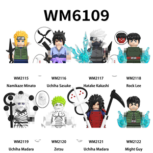 Jouets de construction Naruto Ninja War Bricks, figurines d'action anime, collection de blocs de construction - Product Image 6