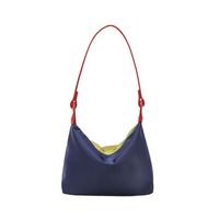 Tas Selempang Wanita Model Dumpling 2024 New Dragon Soaring PU Oxford Cloth, Resleting Ganda, Trendi, Fashionable, Kasual