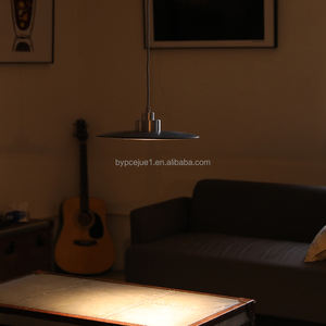 <span class=keywords><strong>Cappello</strong></span> moderno Design 12W <span class=keywords><strong>lampadario</strong></span> in metallo grigio cemento 3000K temperatura di colore luminosità regolabile per piccoli ristoranti COB - Product Image 5